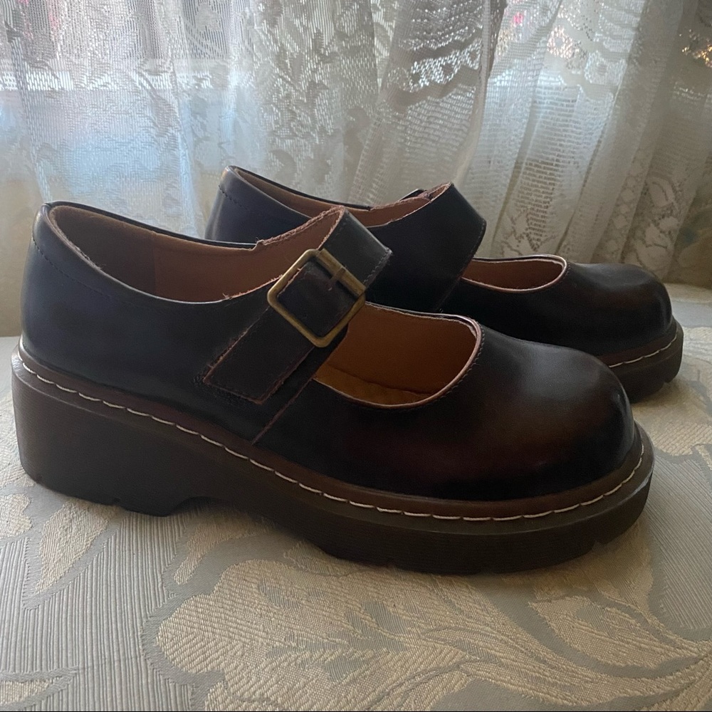 Brown Mary Jane Shoes